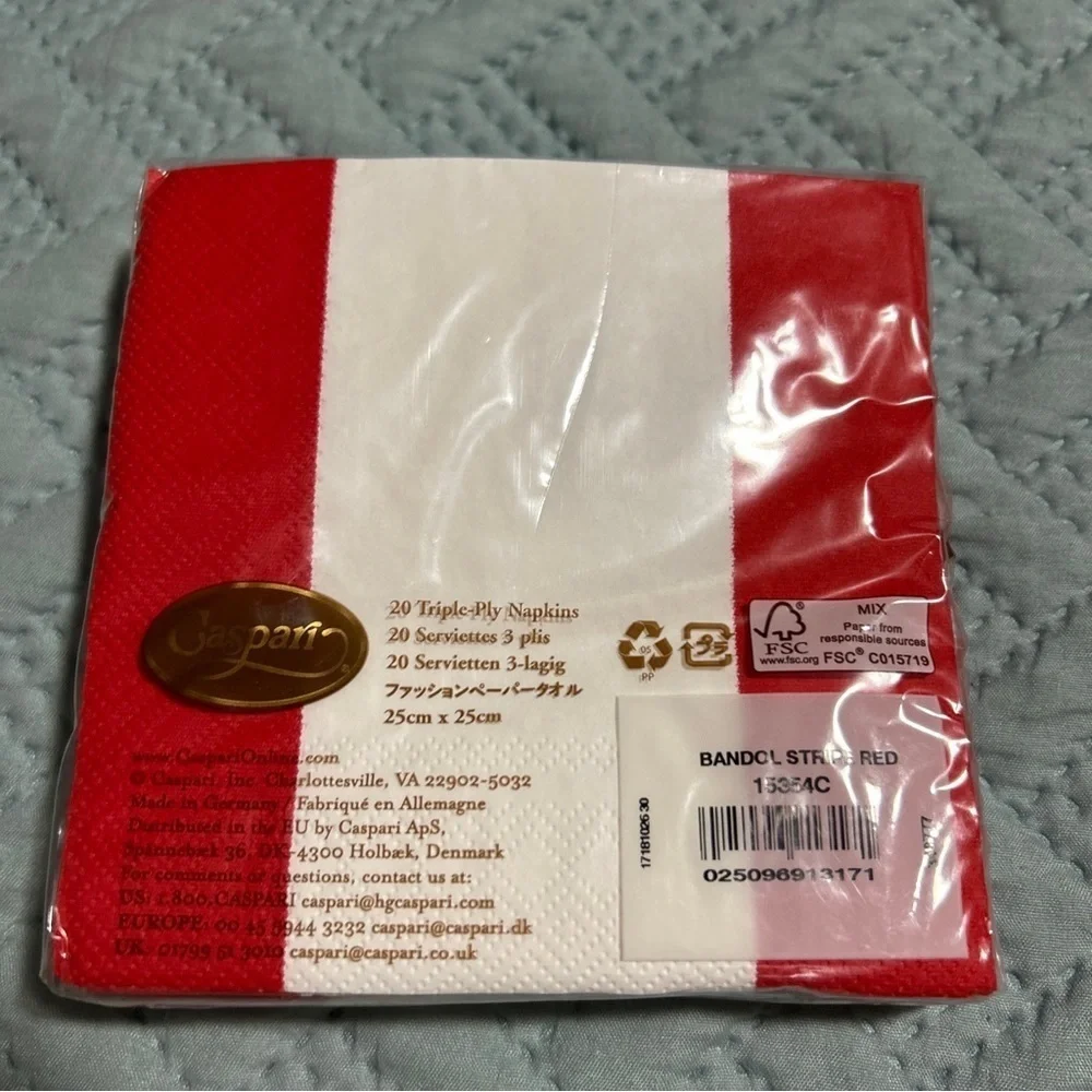Caspari paper napkins